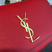 ysl monogram kate grain de poudre embossed leather CohotBag 4953 - 4