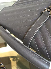 Ysl monogram college gray 5109  24cm x 17cm x 6.5cm  - 5