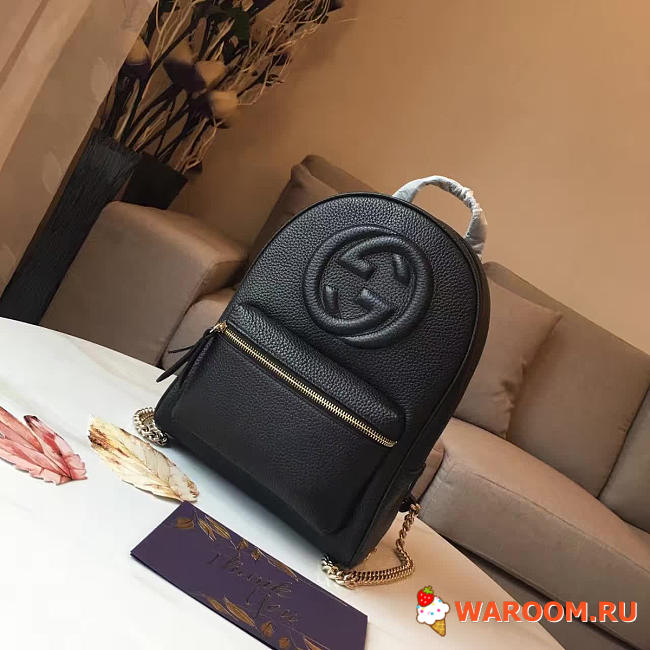 Gucci gg leather backpack 016 29cm x 27cm x 14cm  - 1