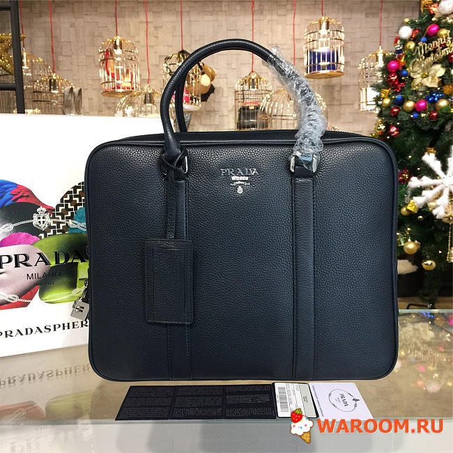 Prada leather briefcase 4212 36.5cm x 9cm x 28.5cm - 1