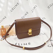 Celine leather classic box z1138 24cm x 7cmx 19cm  - 1