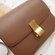 Celine leather classic box z1138 24cm x 7cmx 19cm  - 4
