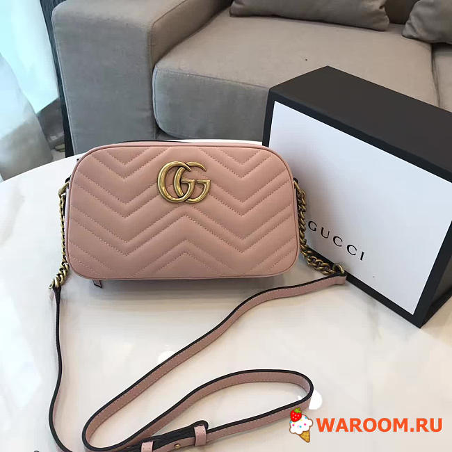 Gucci gg marmont matelassé 2410 24 cm x 7 cm x 13 cm  - 1