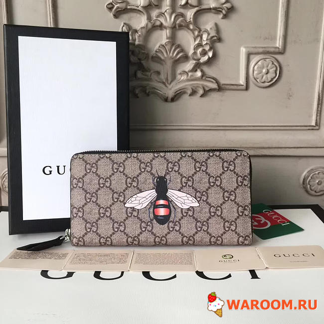 Gucci gg leather wallet 2502 19cmx2.5cmx10cm - 1