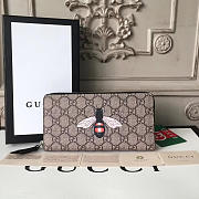 Gucci gg leather wallet 2502 19cmx2.5cmx10cm - 1