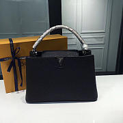 Louis vuitton capucines mm noir 3671 36cm x 23cm x 14cm - 1