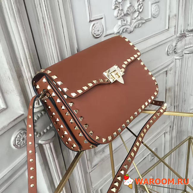 Valentino guitar rockstud rolling cross body bag 4674 26cm x 8cm x 17cm  - 1