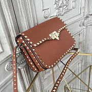 Valentino guitar rockstud rolling cross body bag 4674 26cm x 8cm x 17cm  - 1