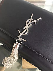 Ysl medium kate bag with leather tassel 5047  24cm x 14cm x 4.5cm - 6
