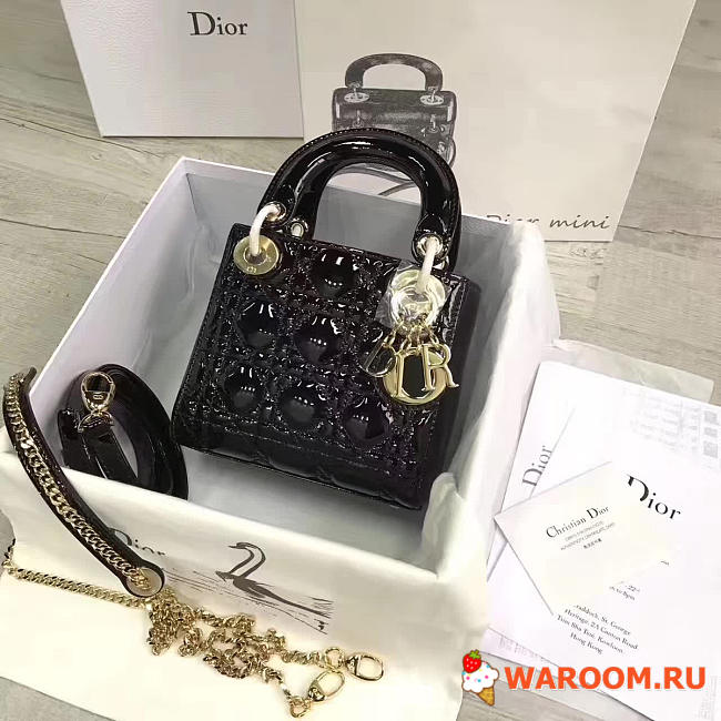 Lady dior mini 1545 17cm - 1