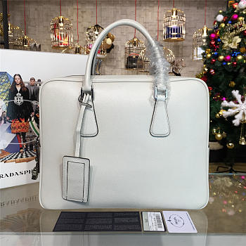 Prada leather briefcase  4225 37cm x 9.5cm x 28.5cm