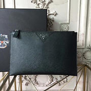 Prada leather clutch bag 4315 28cm x 1.5cm x 18cm - 2