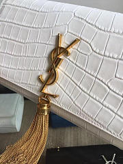 Ysl monogram kate bag with leather tassel 5010 24cm x 14.5cm x 5.5cm - 6