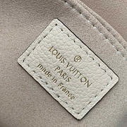 LV original single handbag crossbody handbag fusion apricot 25CM - 5