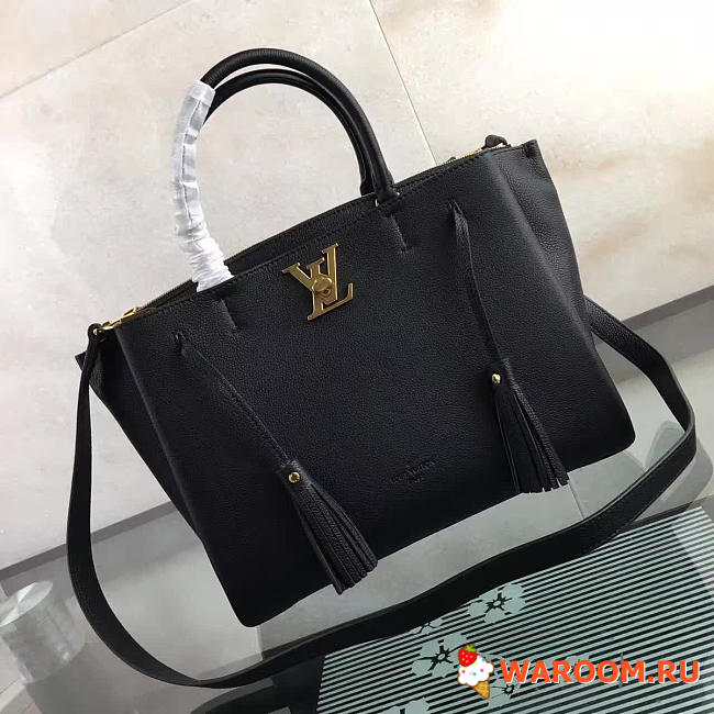 Louis vuitton m54570 black 38CM - 1