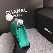 Chanel classic tote apple green  - 2