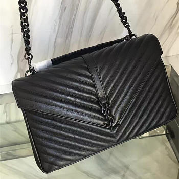 Ysl black monogram college black 5096 32cm x 20cm x 8.5cm