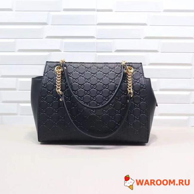 Gucci handbag black 36*27*15CM - 1