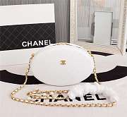 Chanel whole cowhide white 19.5cm - 1