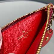 Lv zipper clip monogram canvas 03 13.0x 7.5x 0.4 cm - 6