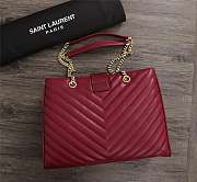 Ysl monogramme red 35x9.5x25cm - 4