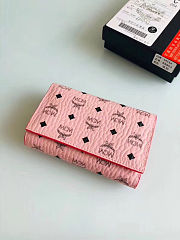 MCM wallet b8803 pink  14.5*9.3cm - 1