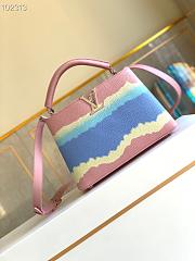 Louis vuitton medium handbag pink m94517 27×18×9cm - 1