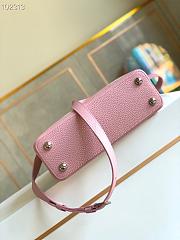 Louis vuitton medium handbag pink m94517 27×18×9cm - 5