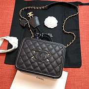 Chanel chain camera bag-black-17cm-21cm - 1
