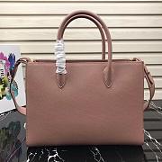 Large saffiano leather handbag pink 1BA153 34 × 24 × 13cm - 2
