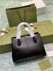 Gucci Jackie 1961 medium tote bag in black leather 649016 30 × 24 × 12 cm - 5