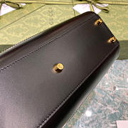 Gucci Jackie 1961 medium tote bag in black leather 649016 30 × 24 × 12 cm - 2