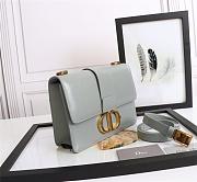 DIOR Lady Dior Montaigne smooth cowhide gray 24 x 17 x 8 cm - 5