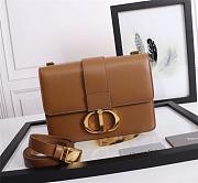 DIOR Lady Dior Montaigne smooth cowhide brown 24 x 17 x 8 cm - 2