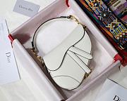 MINI SADDLE BAG Latte Grained Calfskin M0447CBAA 19.5 x 16 x 6.5 - 1