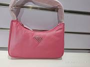 PRADA Re-Edition 2000 Nylon Mini Bag Pink 1NE515 17 x 6 x 22 cm - 5