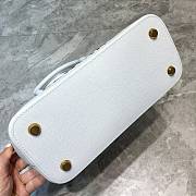 BALENCIAGA WOMEN'S VILLE SMALL TOP HANDLE BAG IN White 5506451IZ1M 26 x 12 x 22 cm - 3