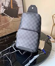 LOUIS VUITTON AVENUE SLING BAG Damier Graphitte N41719 20 x 10 x 31 cm - 1
