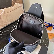 LOUIS VUITTON AVENUE SLING BAG Damier Graphitte N41719 20 x 10 x 31 cm - 4