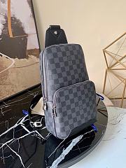 LOUIS VUITTON AVENUE SLING BAG Damier Graphitte N41719 20 x 10 x 31 cm - 2