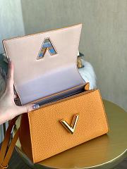 LOUIS VUITTON TWIST ONE HANDLE PM Safran M57136 17x 25 x 11cm - 4