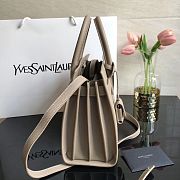 YSL CLASSIC SAC DE JOUR BABY IN SMOOTH LEATHER Ivory Natural 42186302 26 x 20.5 x 12.5 cm - 4