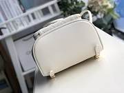 CHANEL Business Affinity Backpack White Leather A93748 25 x 24 x 17 cm - 2