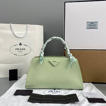 PRADA Miuccia X Raf Simons Lime Green Blue 33 x 18 x 13.5 cm