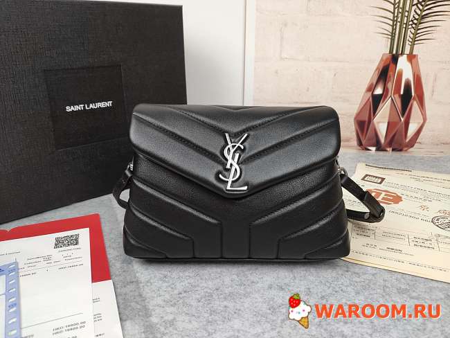 LOULOU TOY BAG IN MATELASSÉ 
