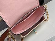 LOUIS VUITTON LOCKME TENDER Leather In Rose Water M58555 19 x 13 x 8 cm - 2