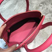 BALENCIAGA WOMEN'S VILLE SMALL TOP HANDLE BAG IN Neon Pink 5506451IZ1M 26 x 12 x 22 cm - 3