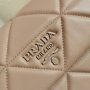 PRADA Large Nappa Leather Prada Spectrum Bag Powder Beige 1BD231 27 × 18.5 × 9 cm - 6