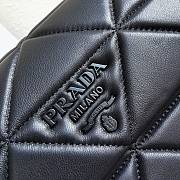 PRADA Large Nappa Leather Prada Spectrum Bag Black 1BD231 27 × 18.5 × 9 cm - 6