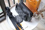 LOUIS VUITTON TRIO MESSENGER Damier Graphite Canvas in Black N50017 25.0 x 18.5 x 7.0 cm - 3